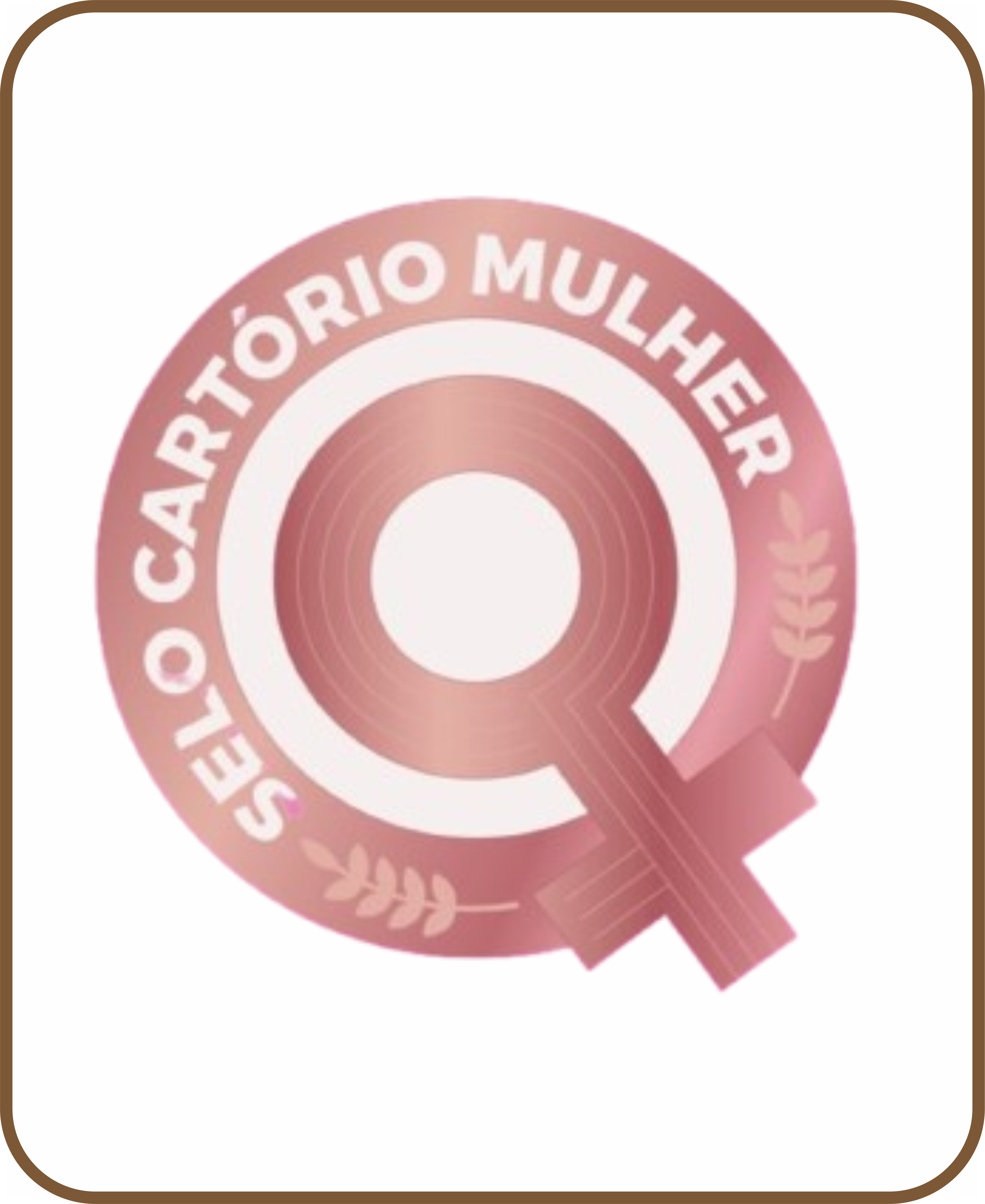 Selo Cartório Mulher